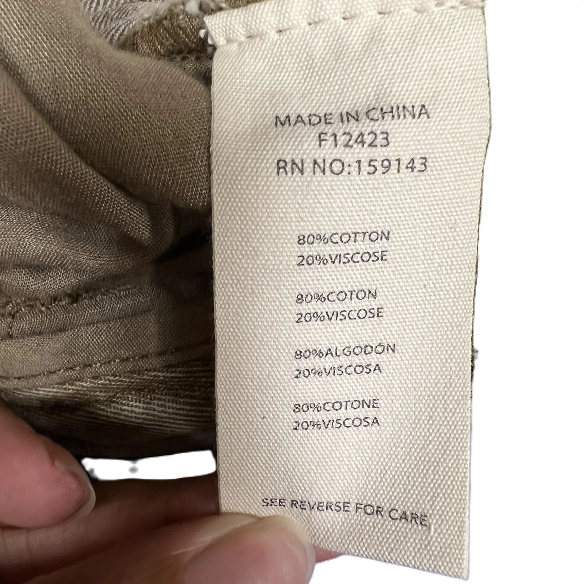 Brown Jeans Boot Cut By Frnch Paris, Size: 12