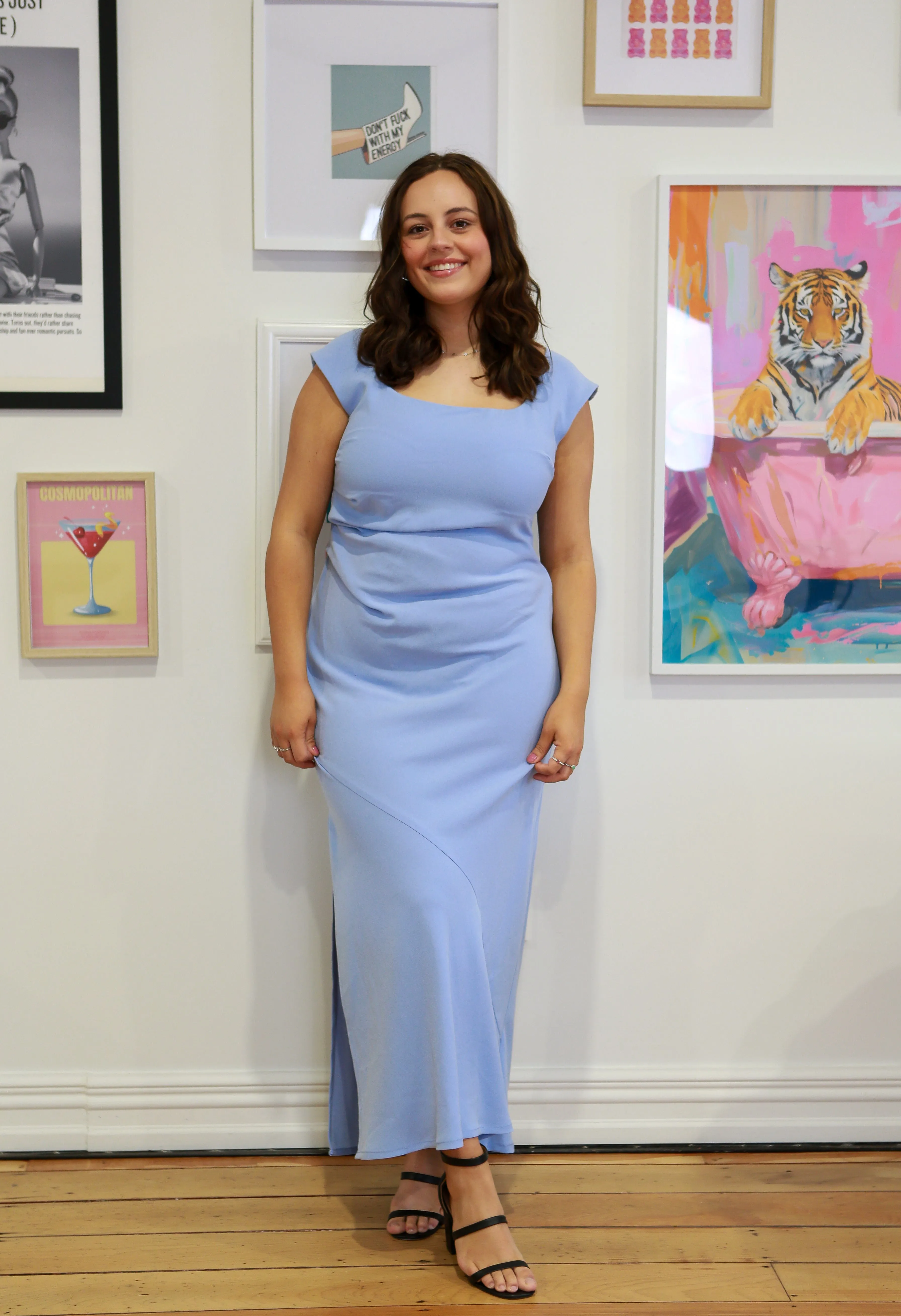Cameron Dress - Blue