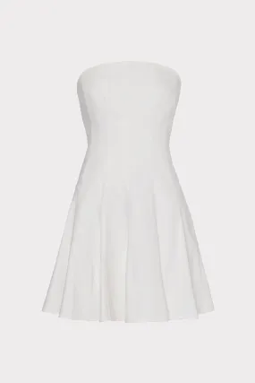 Cameron Solid Linen Strapless Dress Cameron Solid Linen Strapless Dress