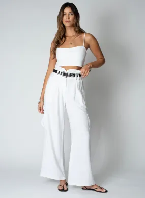 CARGO KNOTCH WAIST PANT CARGO KNOTCH WAIST PANT