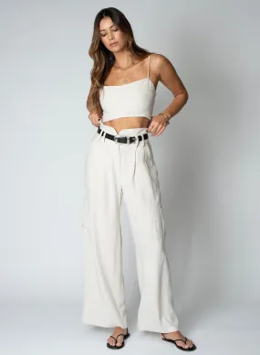 CARGO KNOTCH WAIST PANT CARGO KNOTCH WAIST PANT