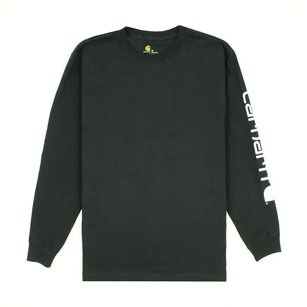 Carhartt Workwear L/S Graphic Logo Black - K231-BLK