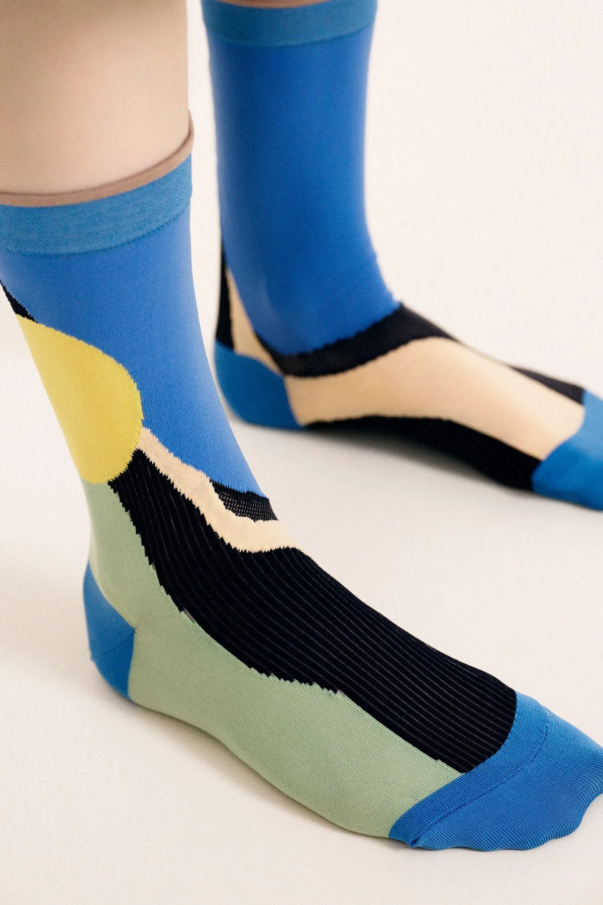 Catalina Crew Socks - Cerulean