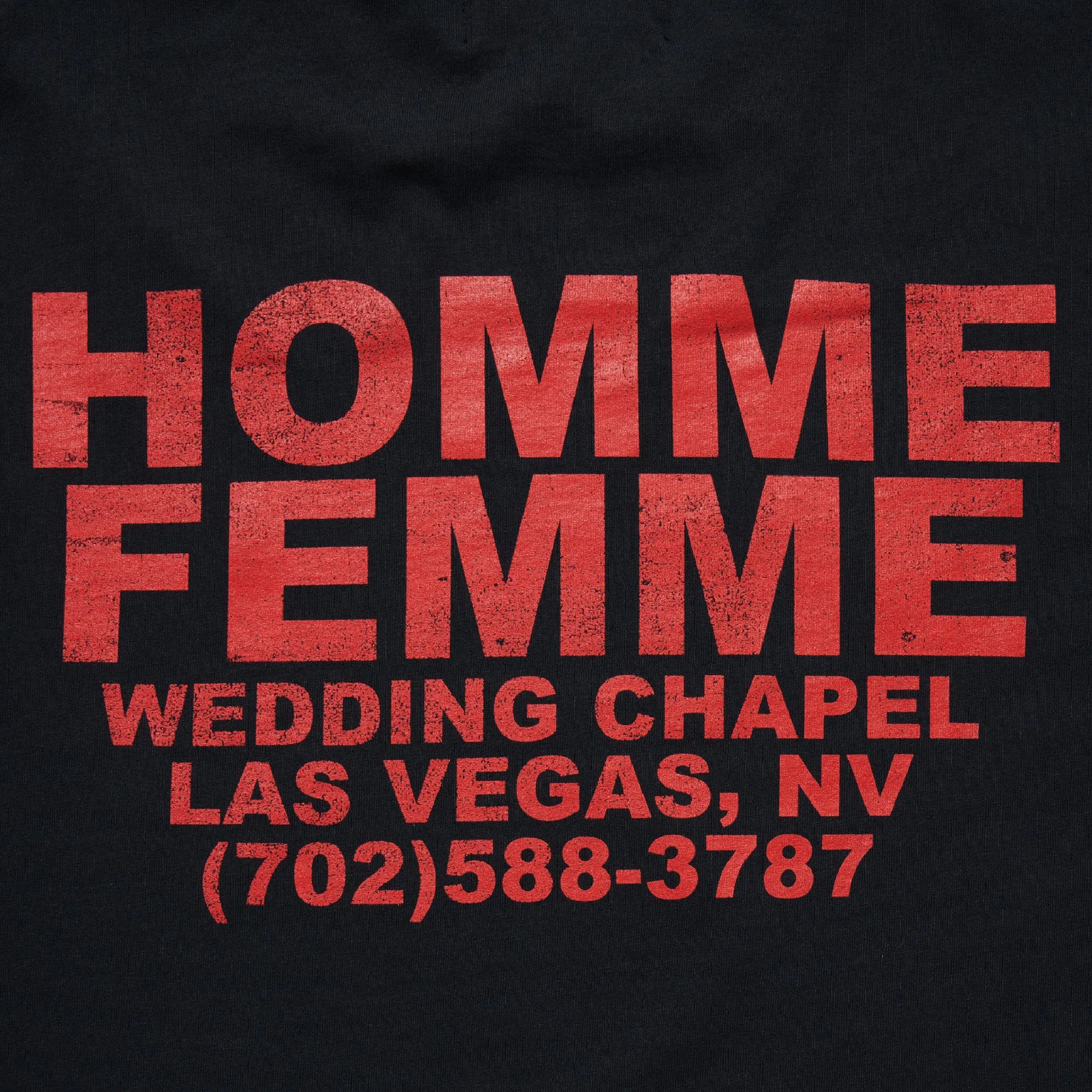 Chapel Tee Black