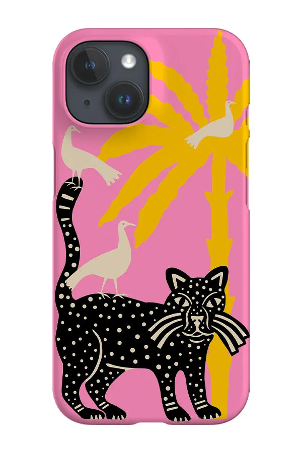 Cheetah Jungle Phone Case (Pink)