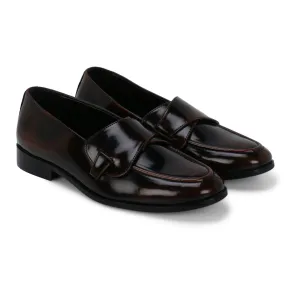Columbus Black Tan Brush Off Butterfly Loafer Columbus Black Tan Brush Off Butterfly Loafer