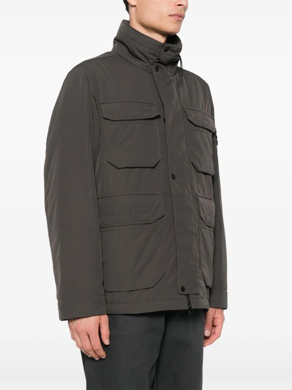 COMPASS BADGE PUFFER JACKET