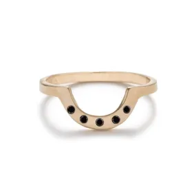 Cor Ring - Black Diamonds