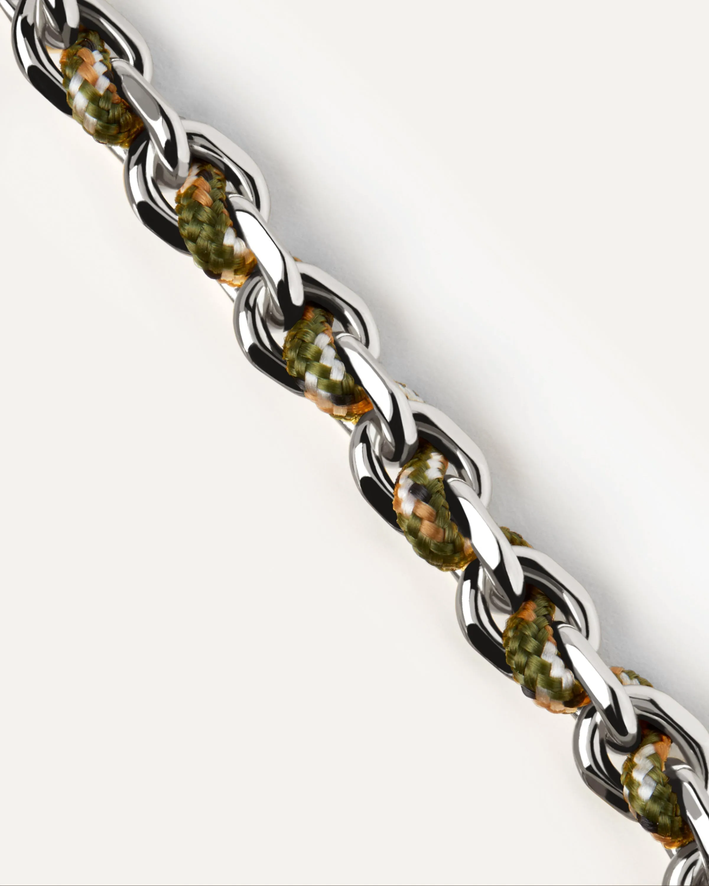 Cottage Rope and Chain Bracelet