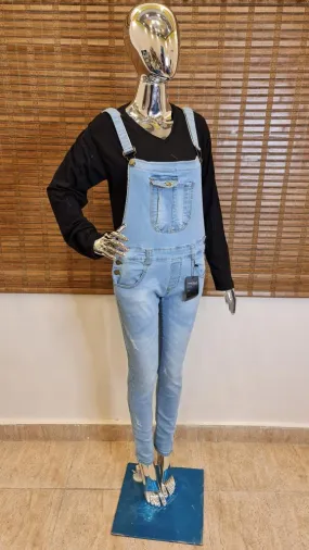 Denim Rompers with adjustable straps Denim Rompers with adjustable straps