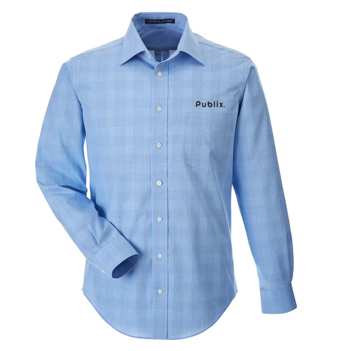 Devon & Jones Crown Woven Collection® Men's Glen Plaid