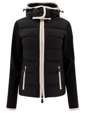 DOWN JACKET WITH CONTRASTING DETAILS DOWN JACKET WITH CONTRASTING DETAILS