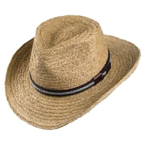 El Paso Straw Outback Hat - Natural El Paso Straw Outback Hat - Natural