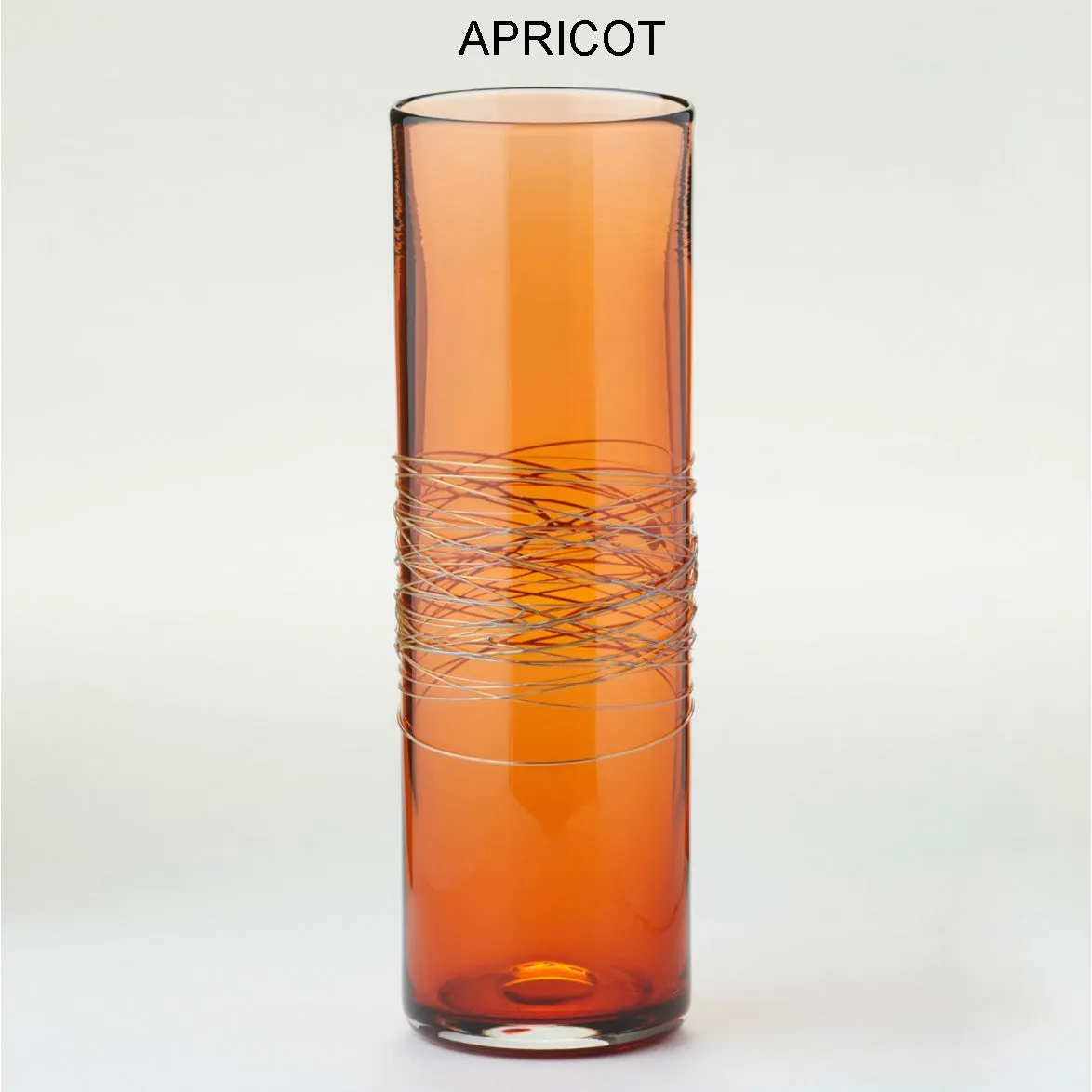 Elegance Series Cylinder Vases, Hand-blown Art-glass Vases by Jake Pfeifer of Hot Glass Alley