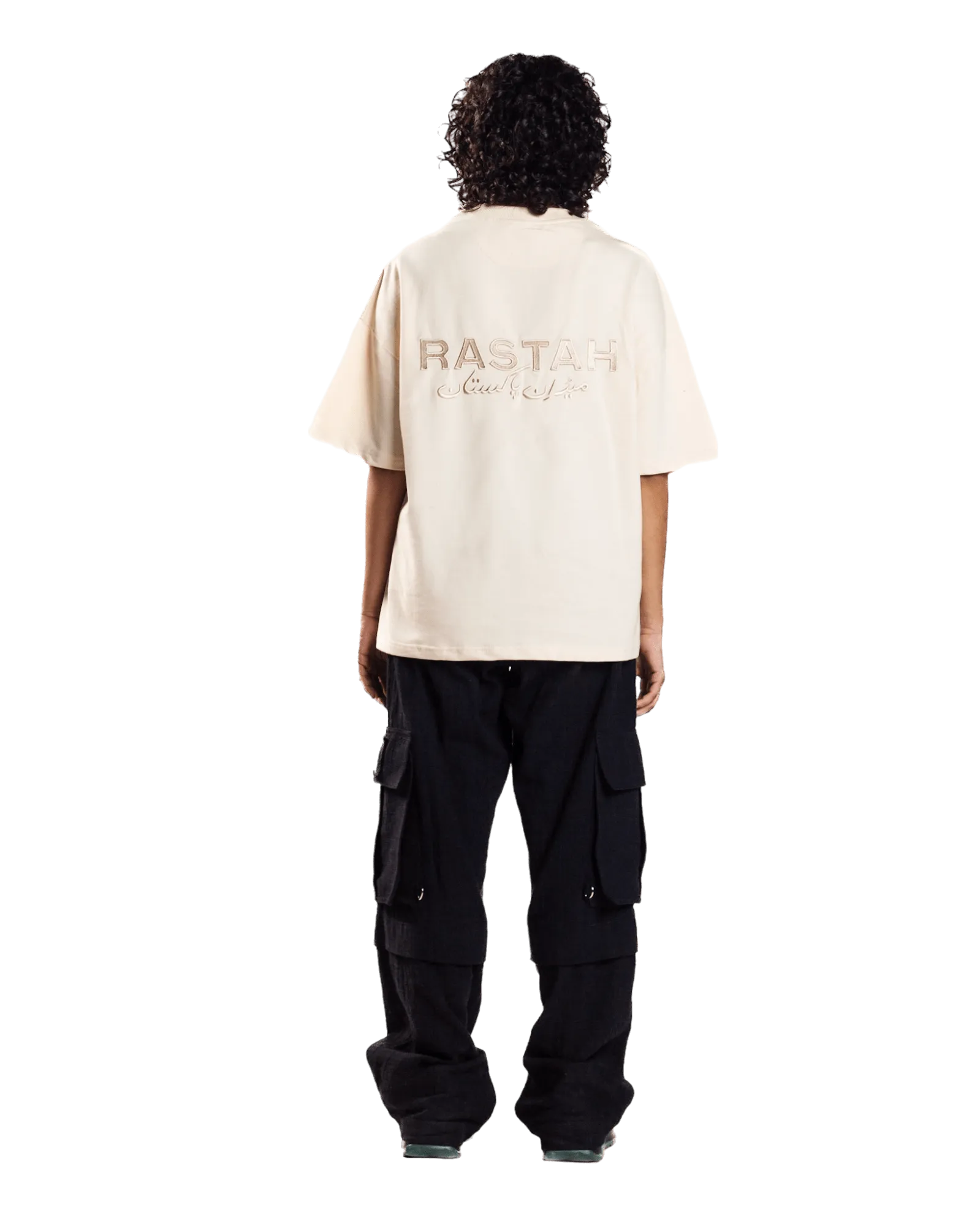 EMBROIDERED BEIGE MADE IN PAK T-SHIRT (v2)