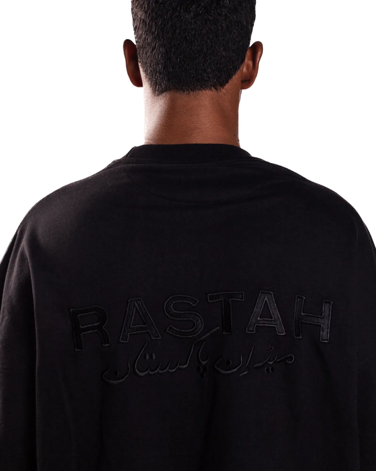 EMBROIDERED BLACK MADE IN PAK T-SHIRT (v2)