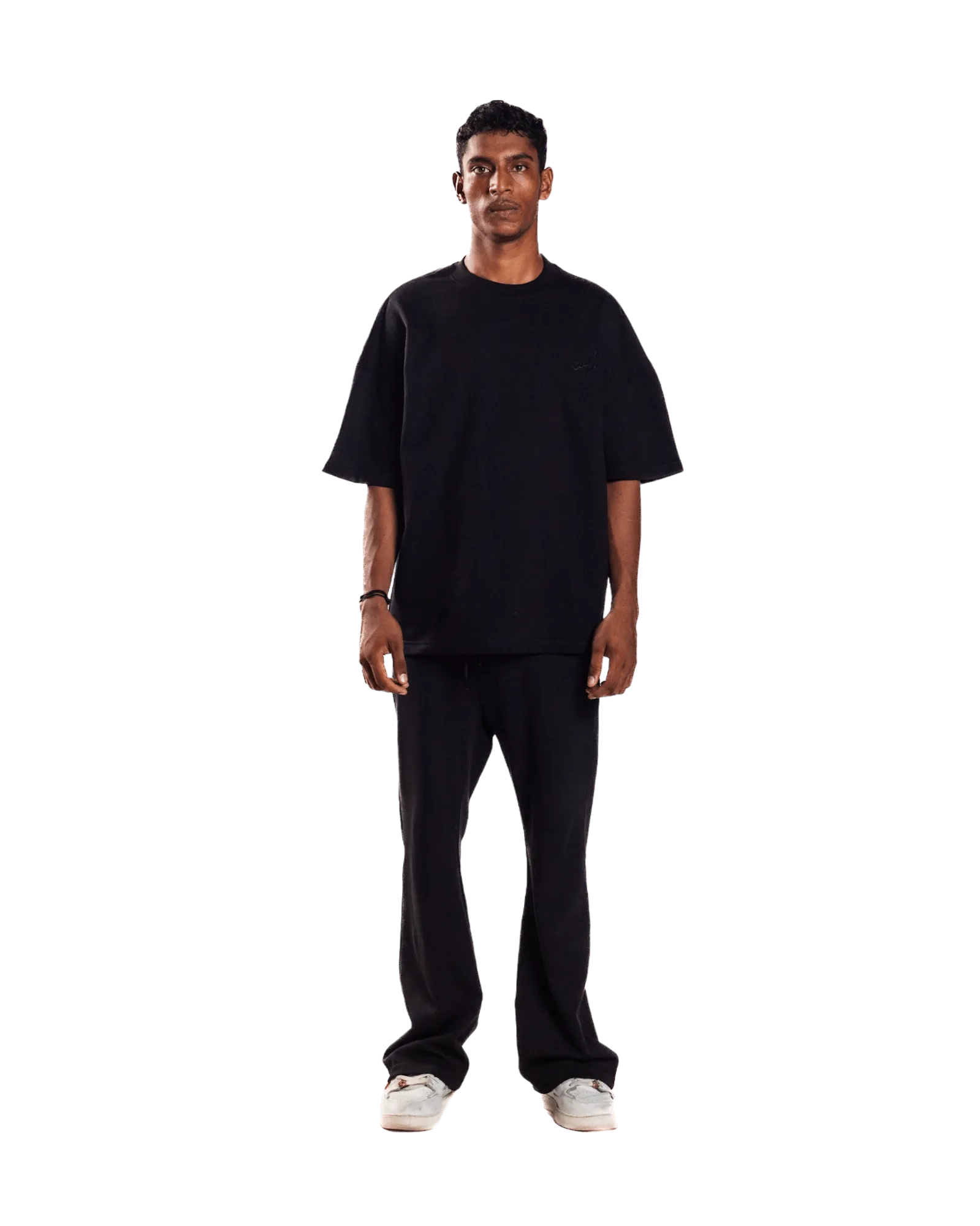 EMBROIDERED BLACK MADE IN PAK T-SHIRT (v2)