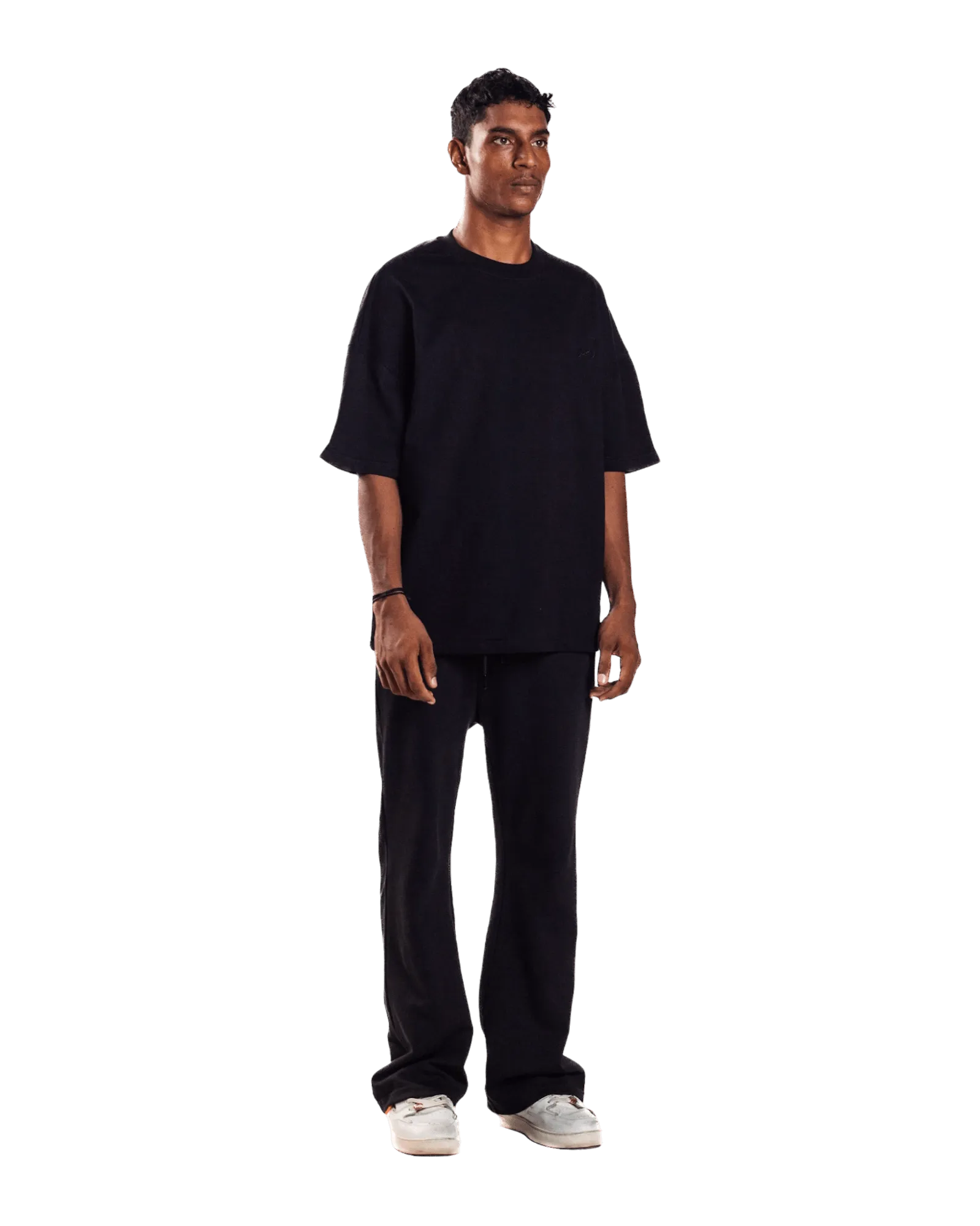 EMBROIDERED BLACK MADE IN PAK T-SHIRT (v2)