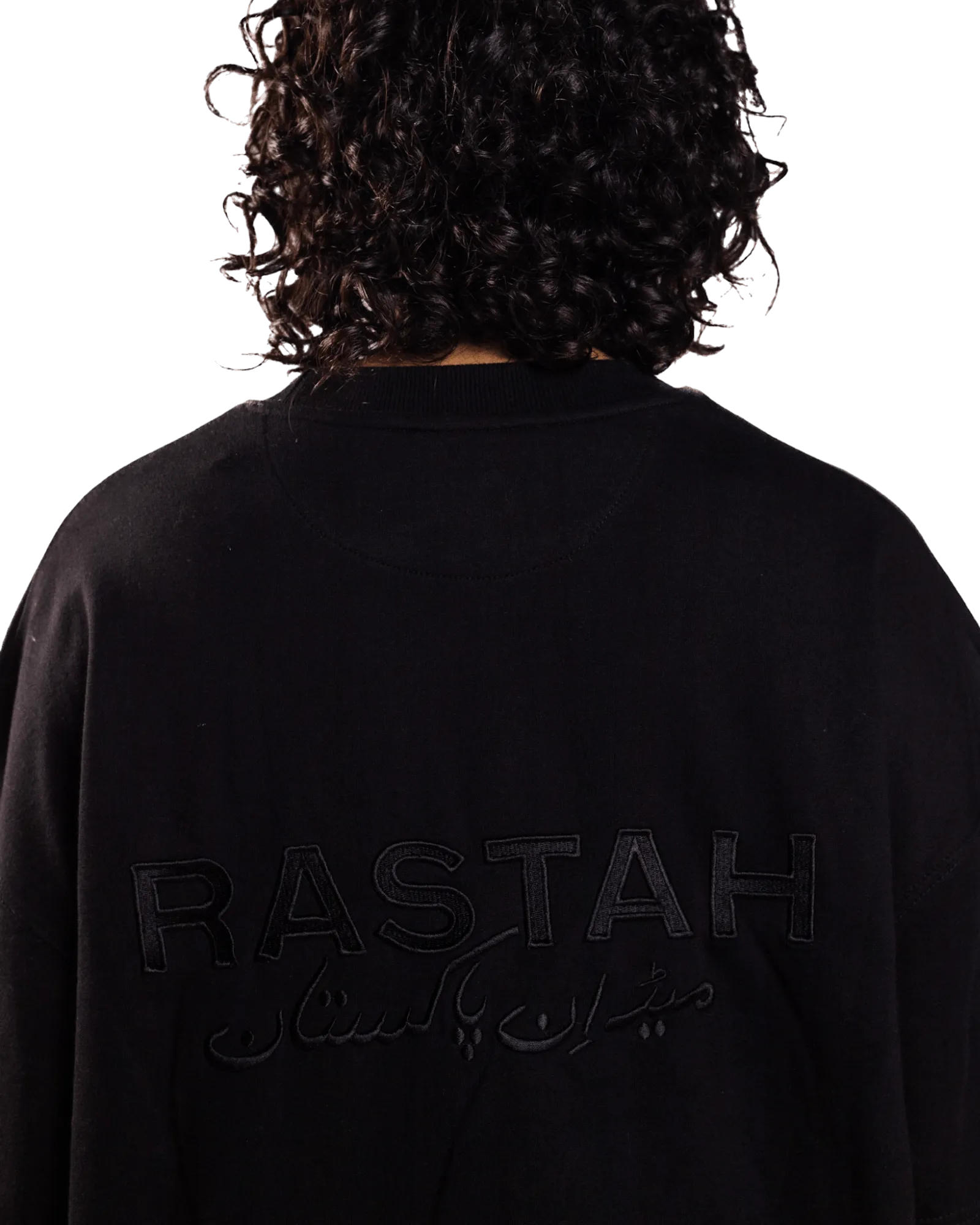 EMBROIDERED BLACK MADE IN PAK T-SHIRT (v2)