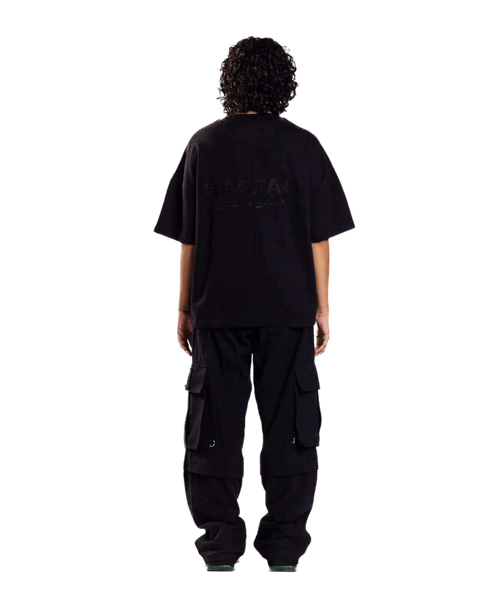 EMBROIDERED BLACK MADE IN PAK T-SHIRT (v2)