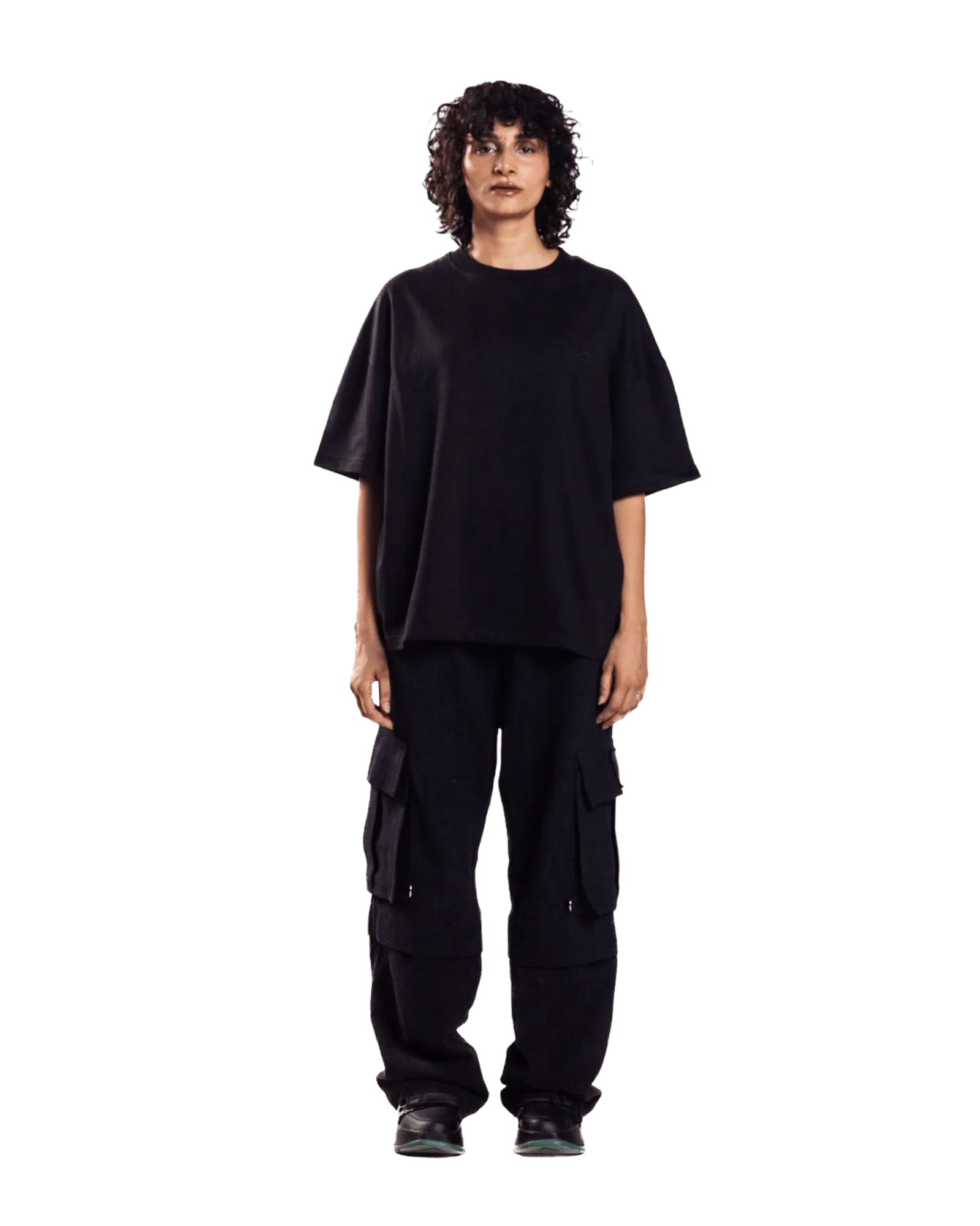 EMBROIDERED BLACK MADE IN PAK T-SHIRT (v2)