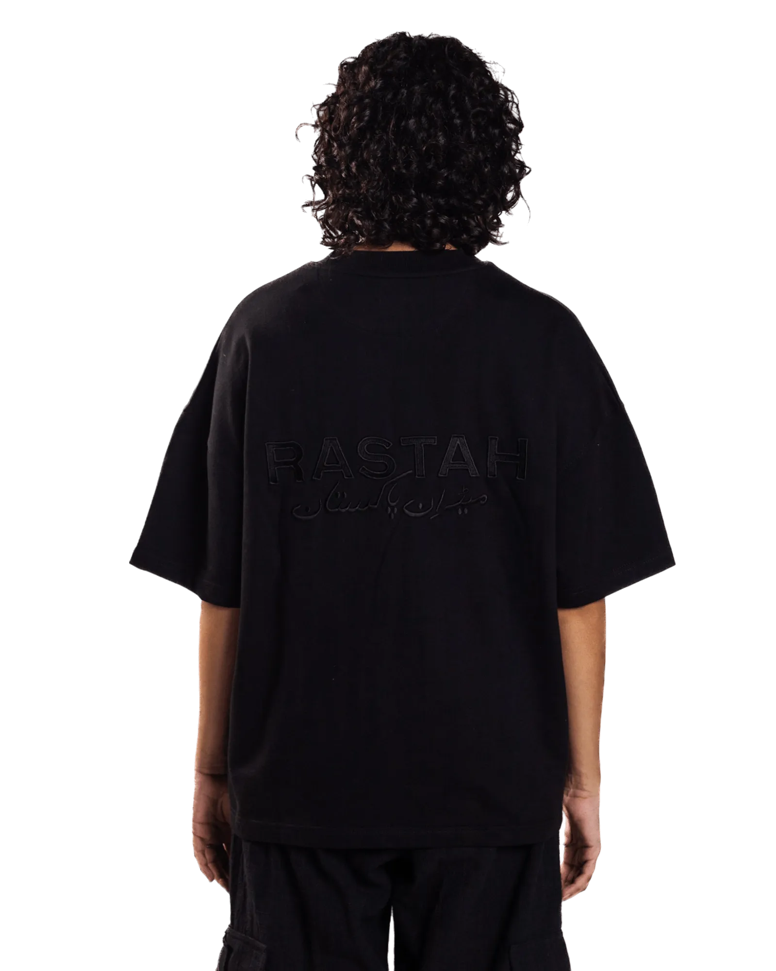 EMBROIDERED BLACK MADE IN PAK T-SHIRT (v2)