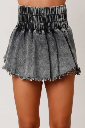 Escape From Here Skort in Black