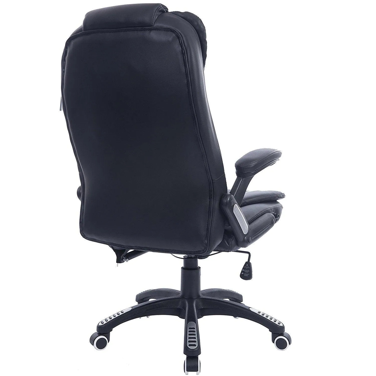 Executive Recline High Back Extra Padded Office Chair, MO17 Black