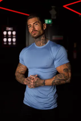 Father Sons Light Blue Gym Crew - FSH883 Father Sons Light Blue Gym Crew - FSH883