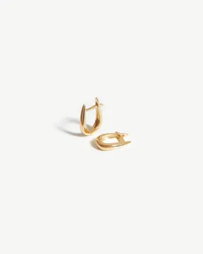 Fine Claw Huggies | 14ct Solid Gold Fine Claw Huggies | 14ct Solid Gold