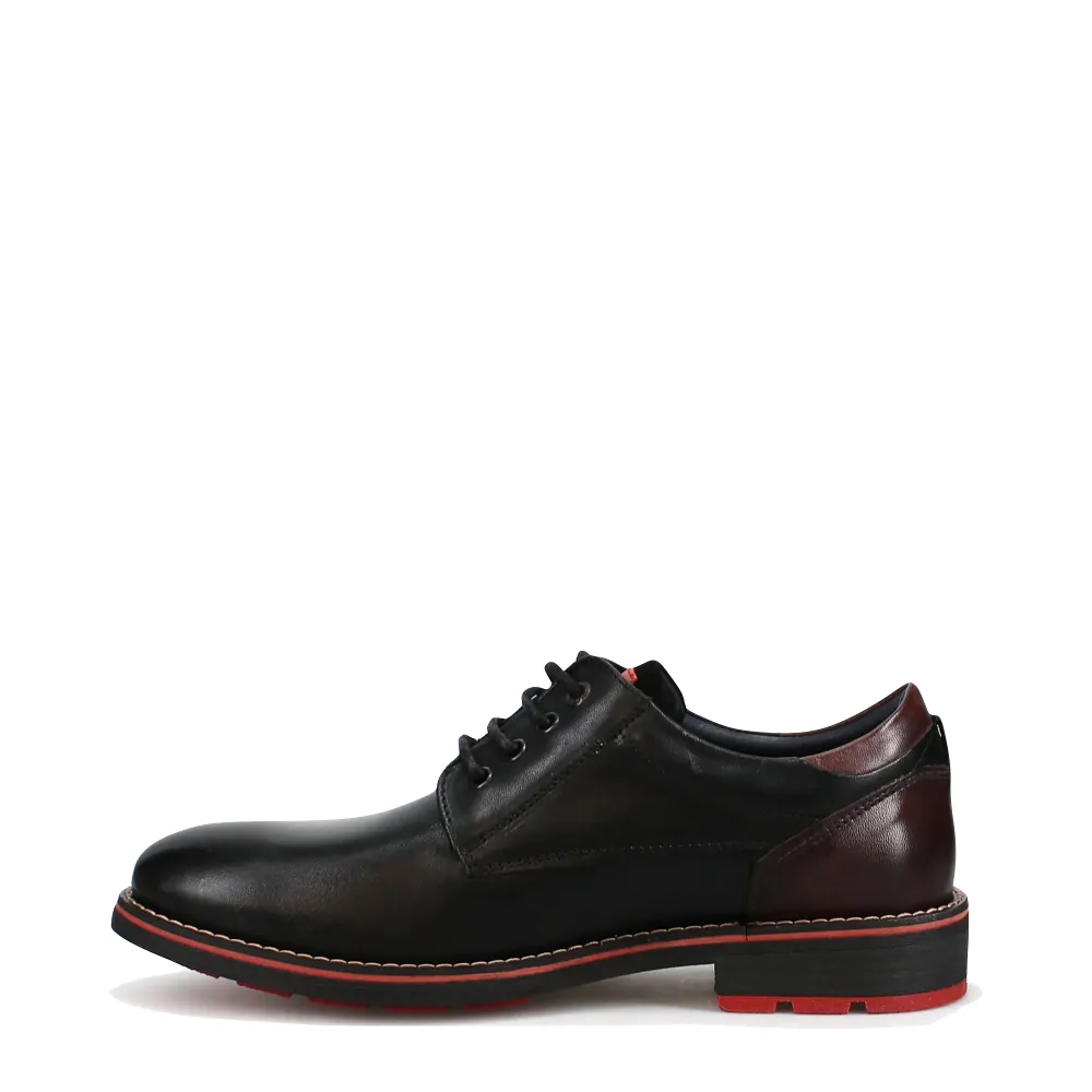 Fluchos Men's Terry Leather Oxford (Black)
