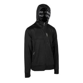 Full Zip Performance Hoodie | Blackout American Flag Full Zip Performance Hoodie | Blackout American Flag