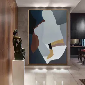 Geometric Wall Art Contemporary Abstract Oil Painting Yp021