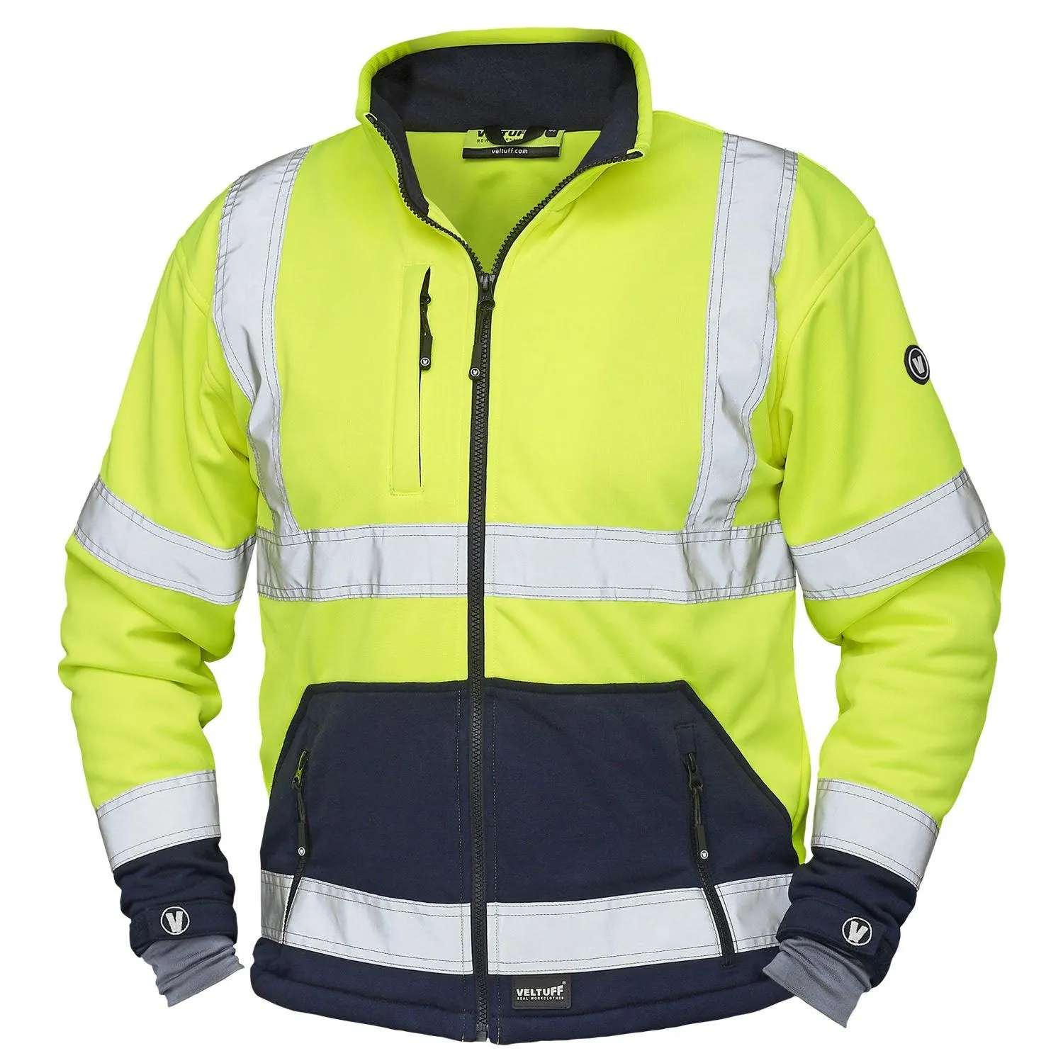 Hi-Vis Stretch Sweatshirt Jacket