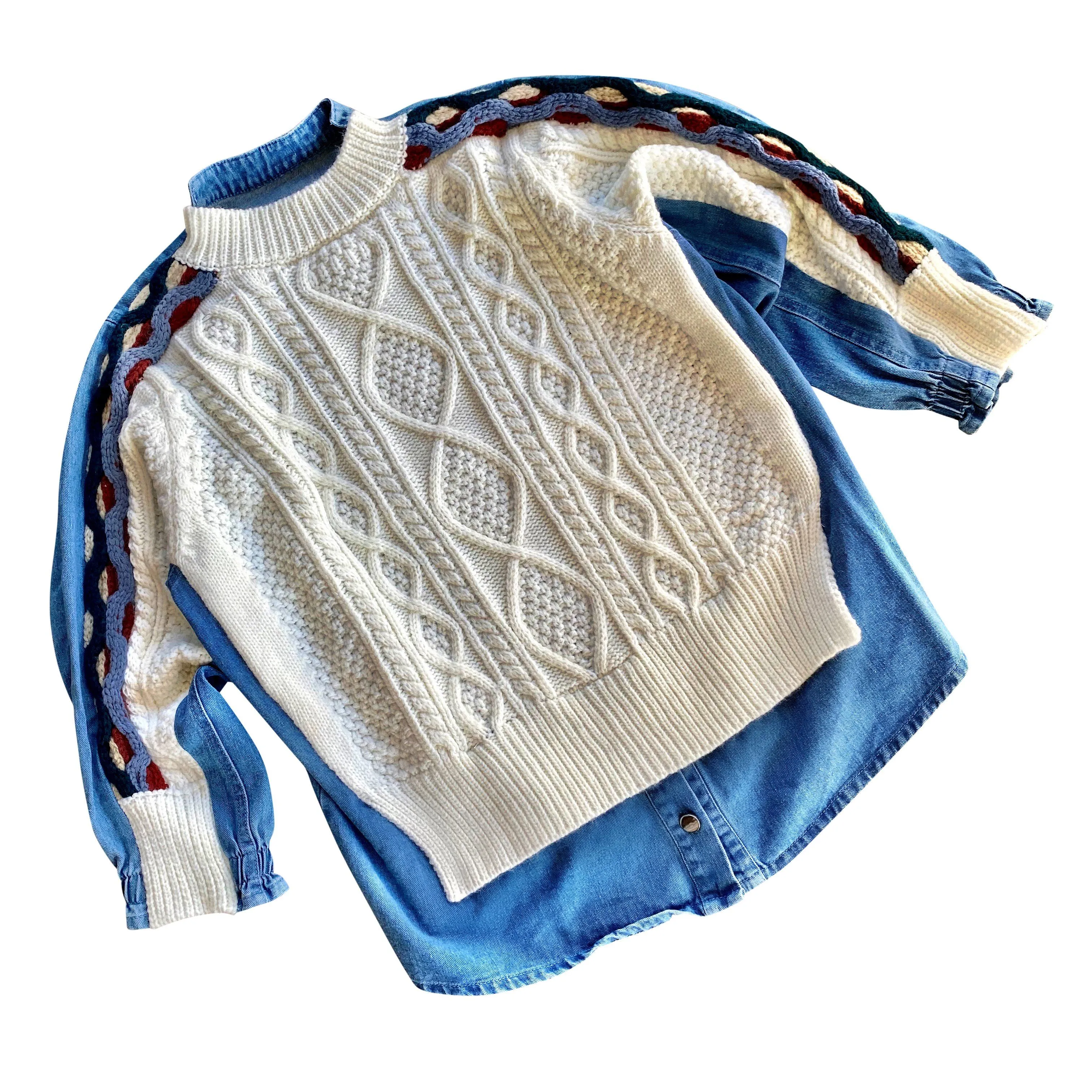 'HO HO HO' PAINTED SWEATER