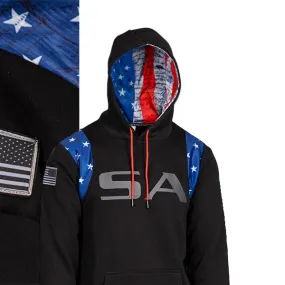 Honor Lined Hoodie | American Flag | SA Honor Lined Hoodie | American Flag | SA