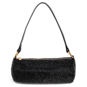 Icon Beaded Bag in Midnight Icon Beaded Bag in Midnight