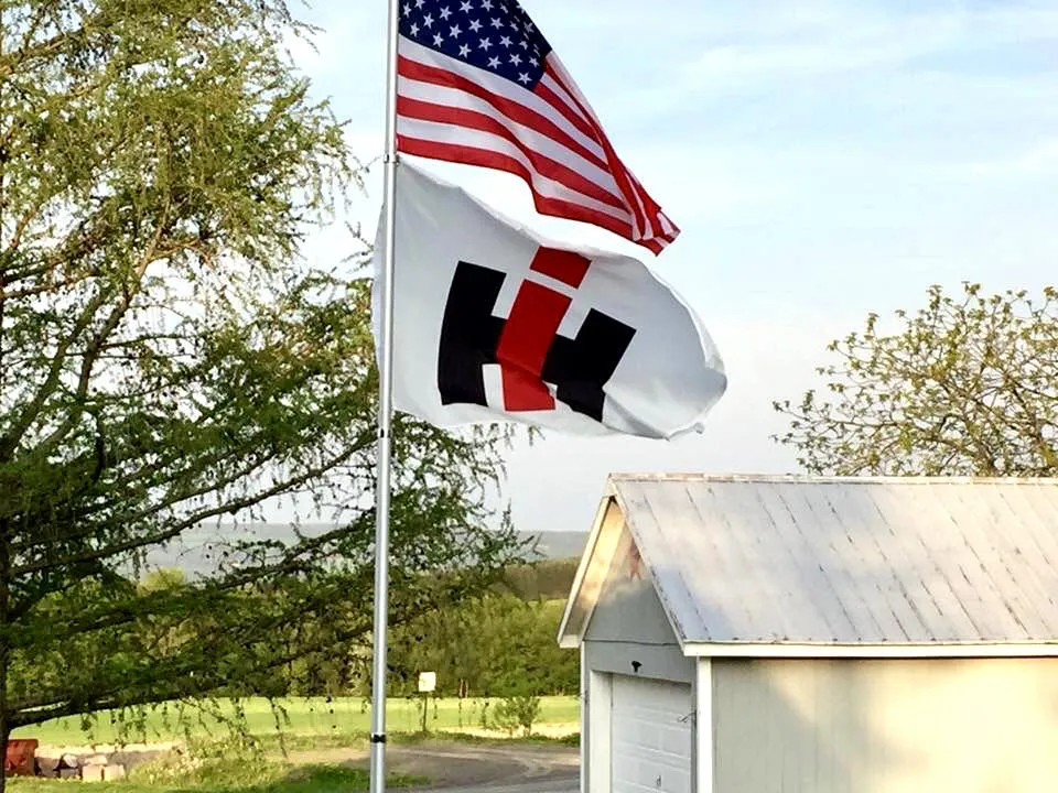 IH Flag Made In USA