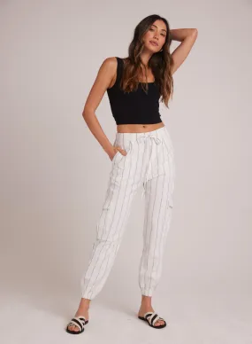 Isla Pleated Jogger - Mala Beach Stripe Isla Pleated Jogger - Mala Beach Stripe