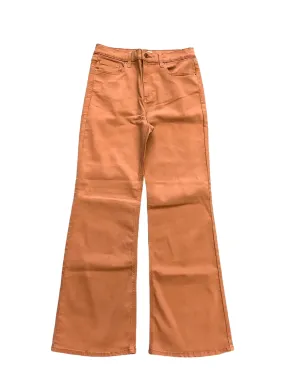 Jeans Flared By Sneak Peek In Brown, Size: 13 Jeans Flared By Sneak Peek In Brown, Size: 13