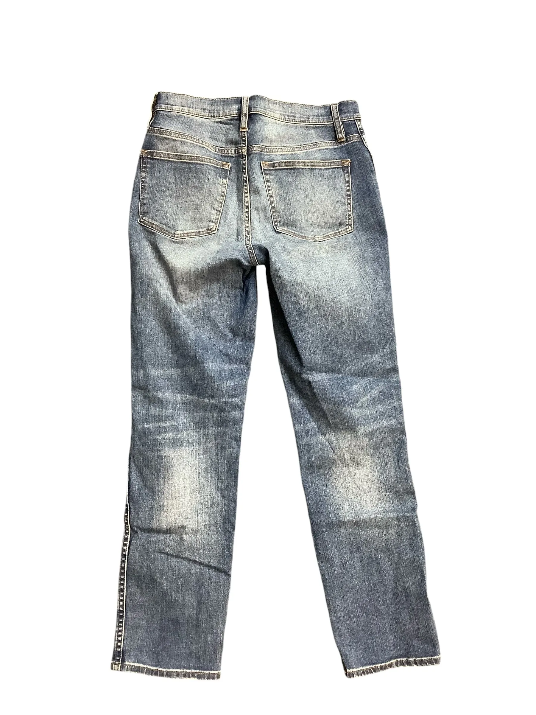 Jeans Straight By J. Crew In Blue, Size: 4