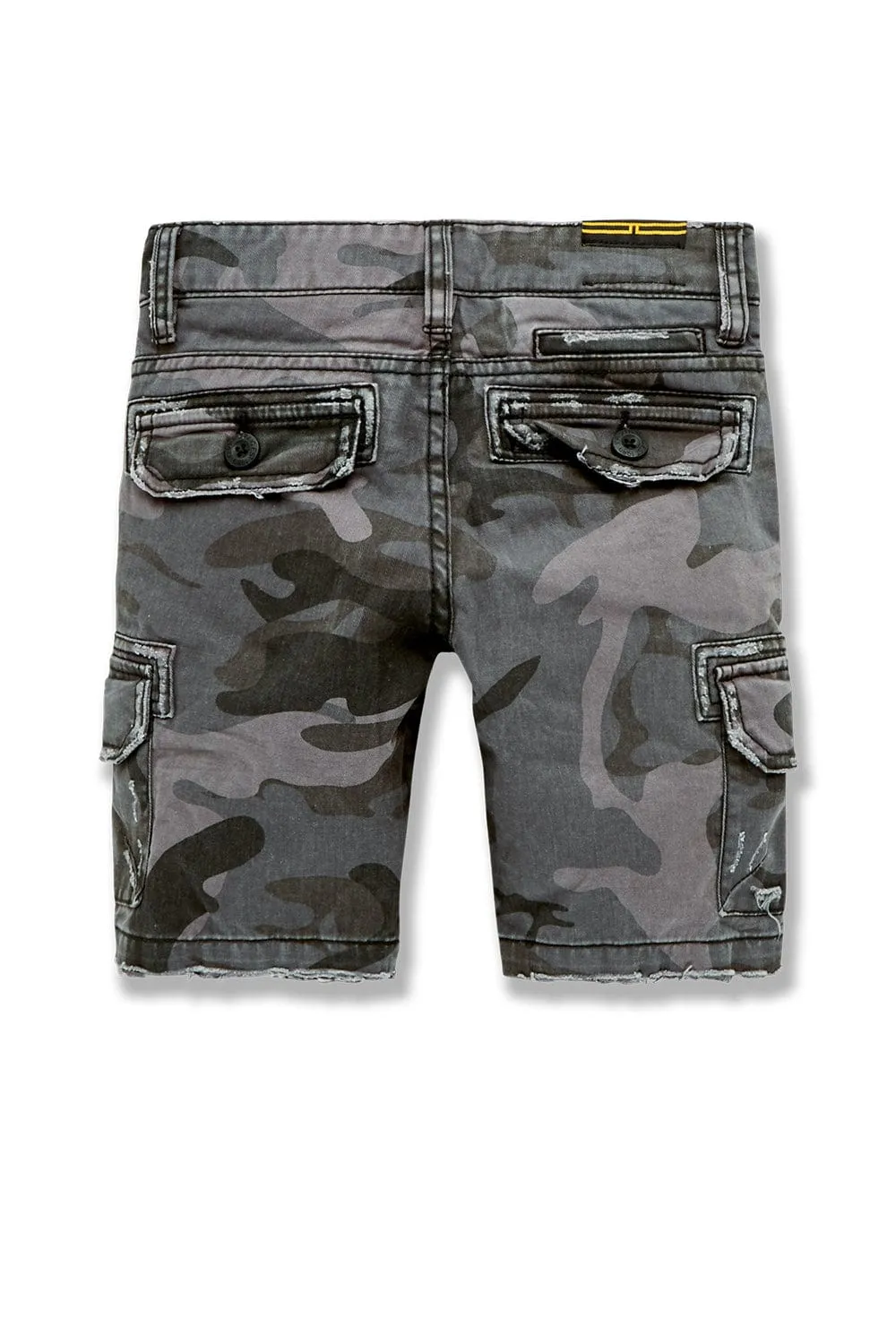 Kids War Torn Cargo Shorts (Summer Sale)