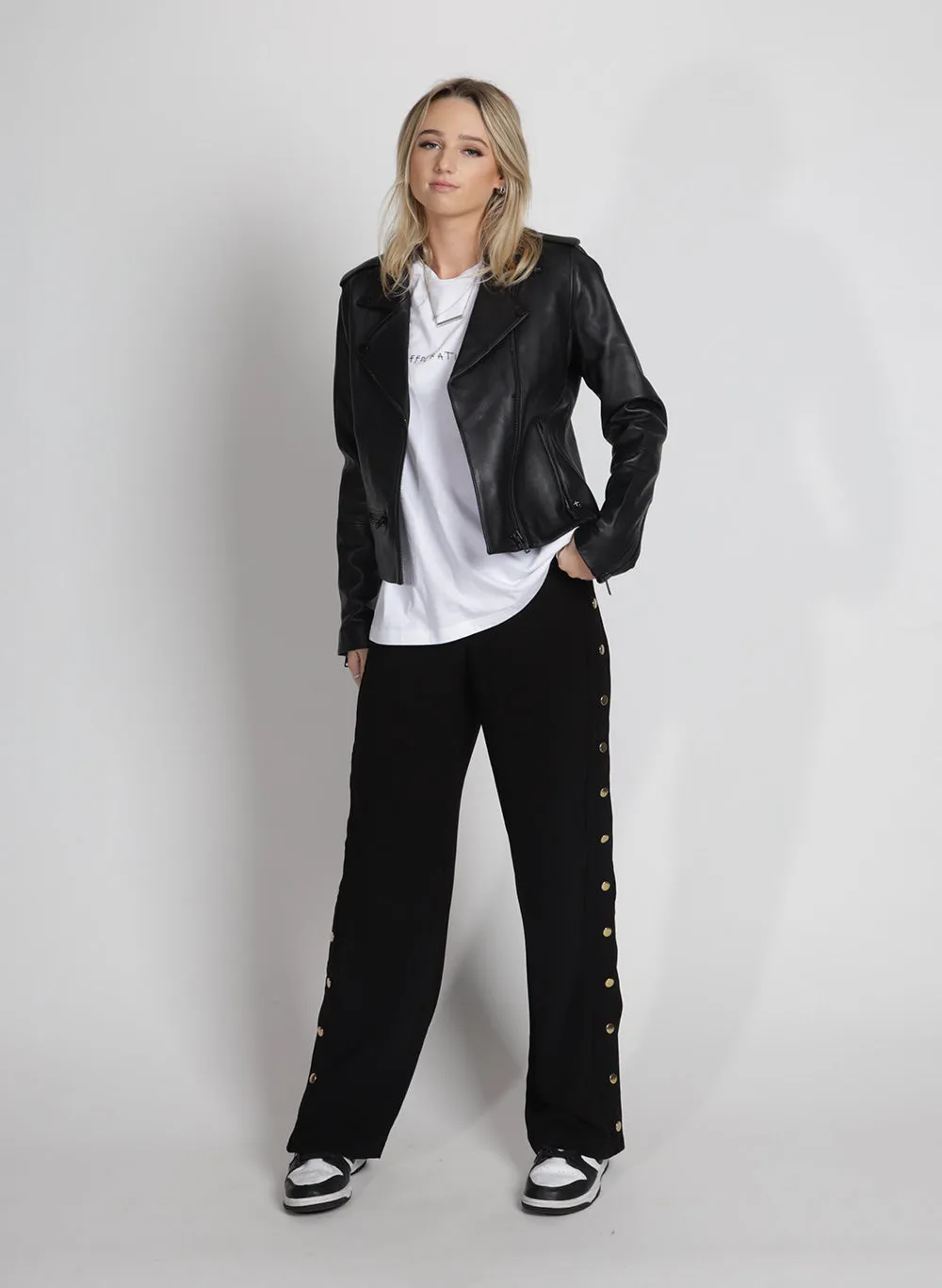 Leather Jacket - Black