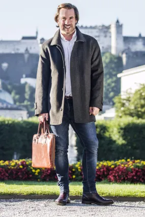Liezen - Loden Wool Cruiser Winter Coat Liezen - Loden Wool Cruiser Winter Coat