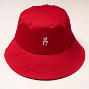 M002 Makobi Bucket Hat - Red M002 Makobi Bucket Hat - Red