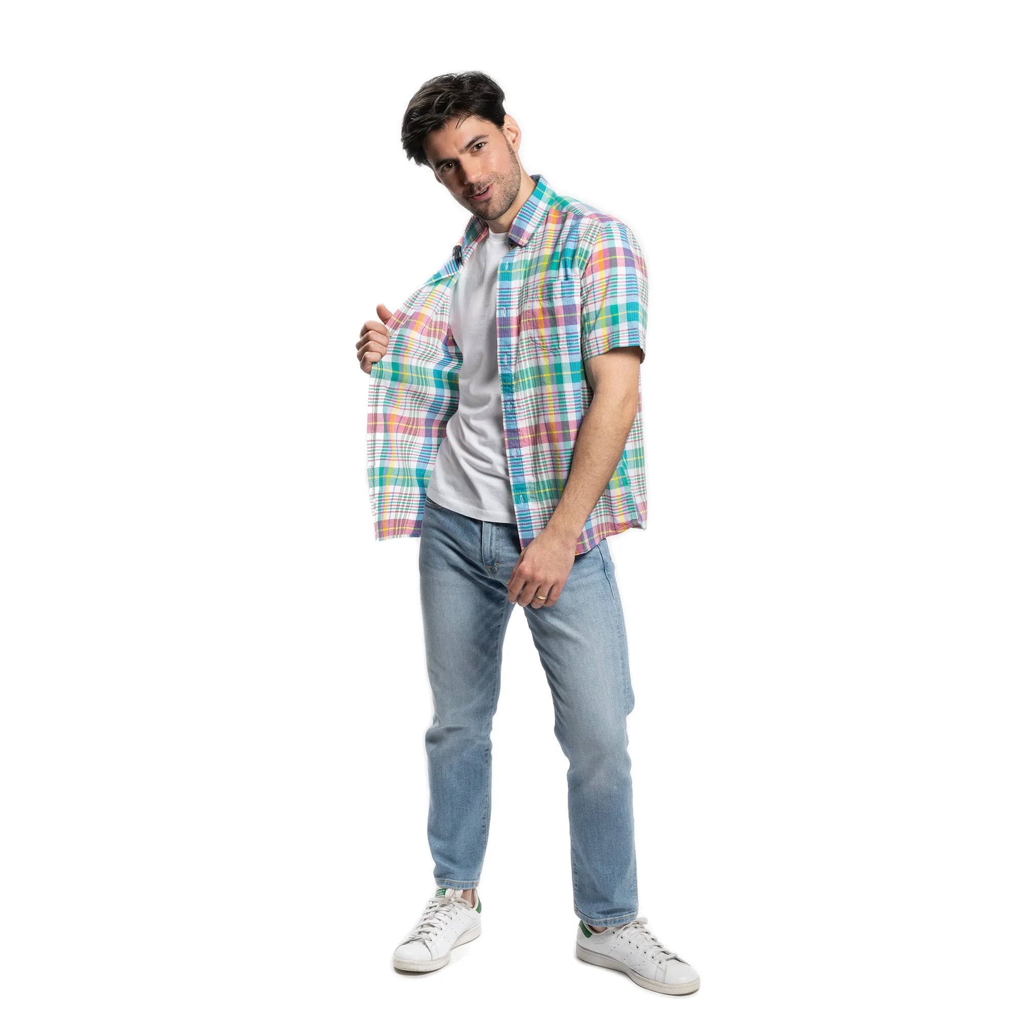 Madras Short Sleever - Spring