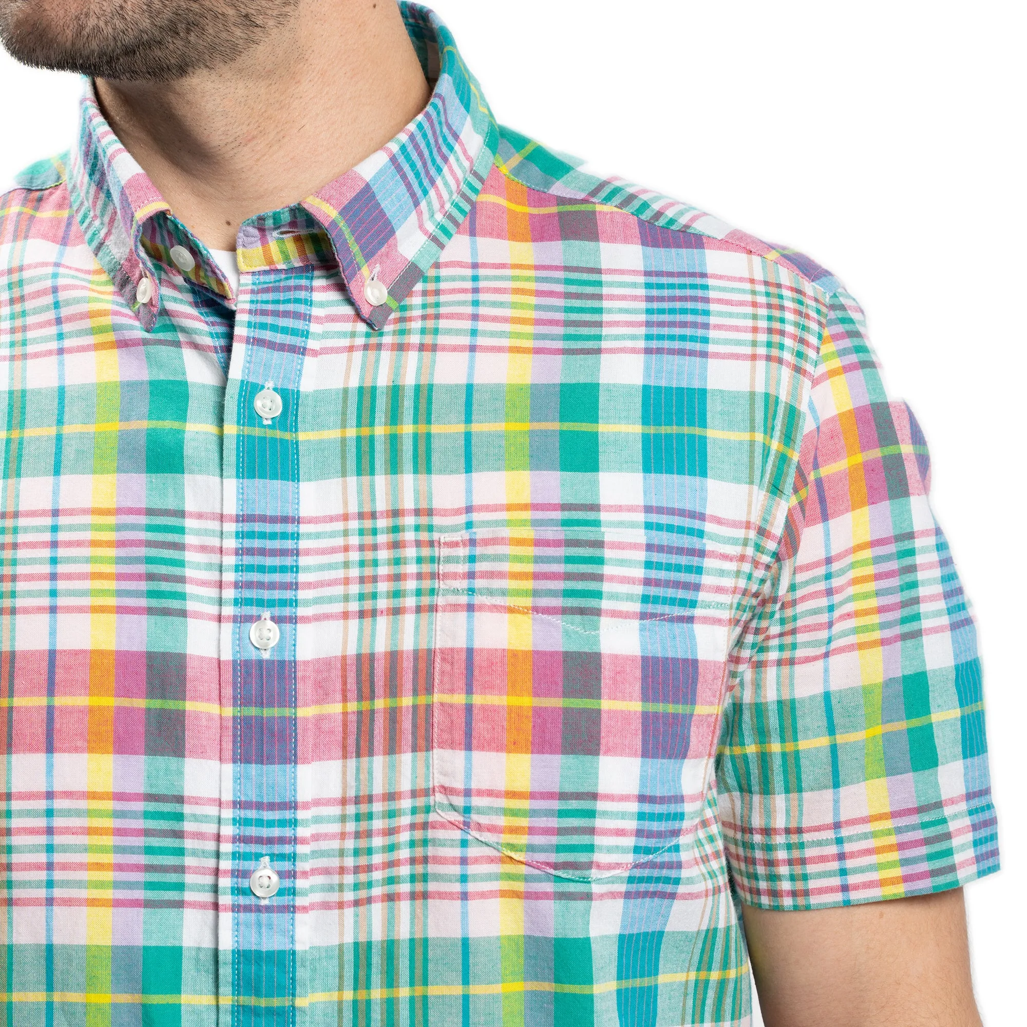 Madras Short Sleever - Spring