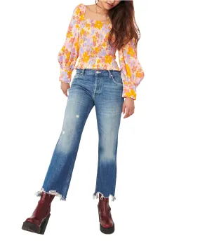 Maggie Mid-Rise Straight - Sequoia Blue Maggie Mid-Rise Straight - Sequoia Blue