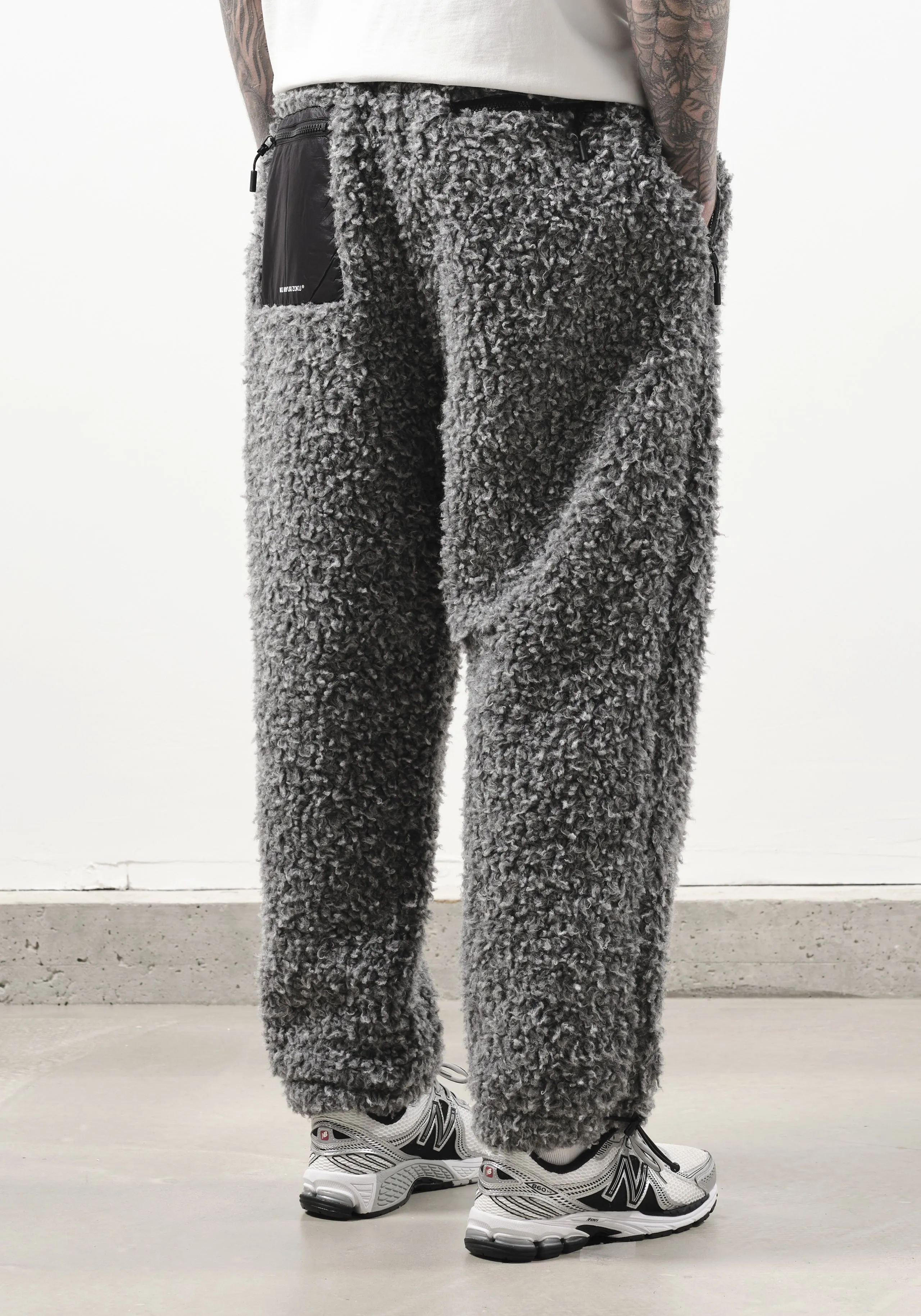 MKI FUR FLEECE TRACK PANTS