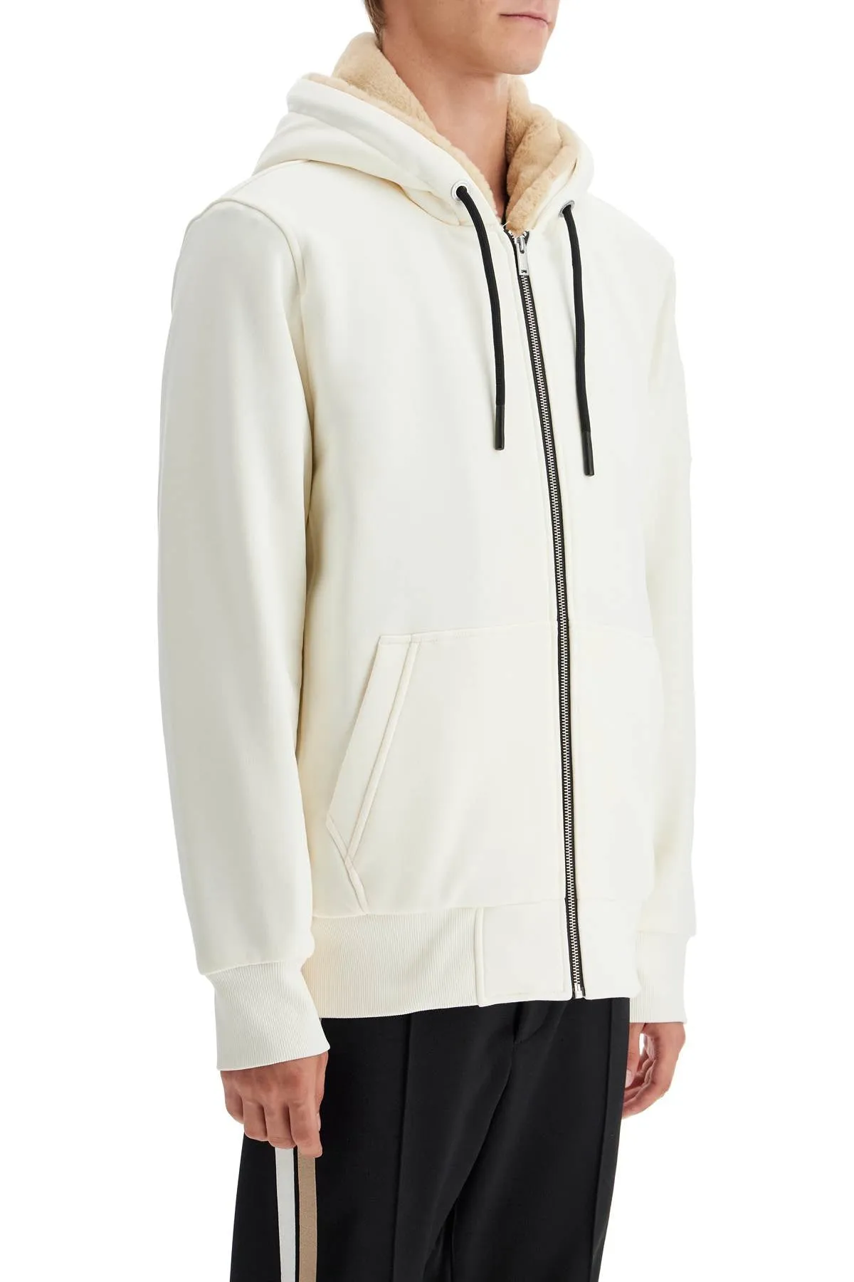 MOOSE KNUCKLES classic bunny hybrid sweatshirt